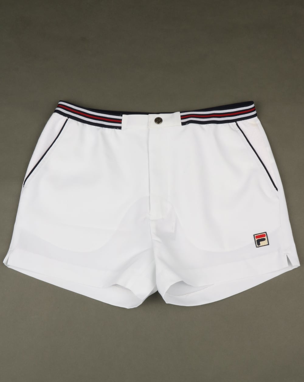 Fila Vintage High Tide 4 Shorts White