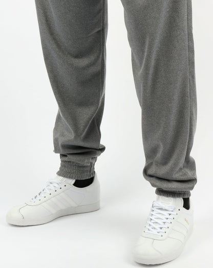 Lyle And Scott Fitness – Hislop Fleece-Trainingshose in Graumeliert
