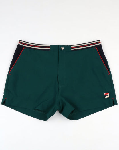 Fila Vintage High Tide 4 Shorts Grün/Marineblau