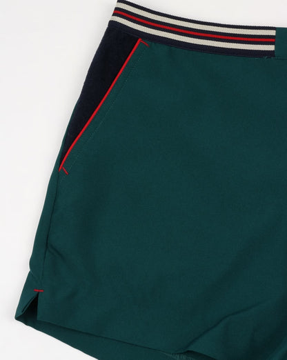 Fila Vintage High Tide 4 Shorts Grün/Marineblau