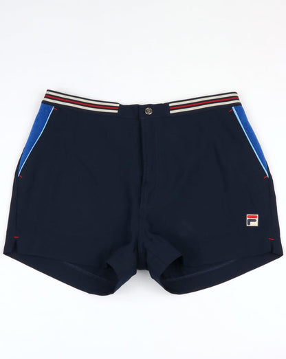 Fila Vintage High Tide 4 Shorts Marineblau/Königsblau