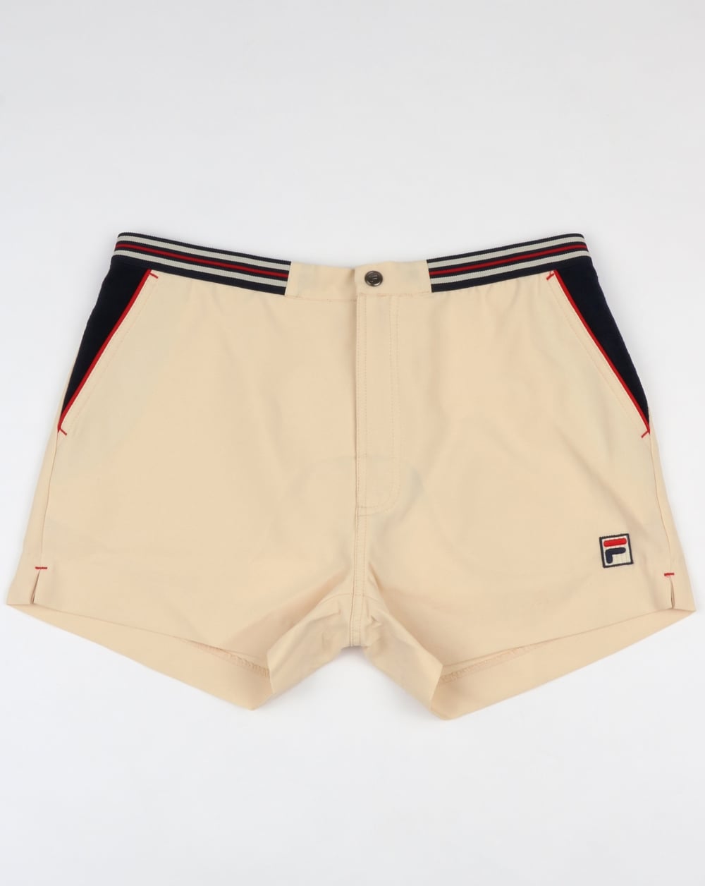 Fila Vintage High Tide 4 Shorts Off White/Navy