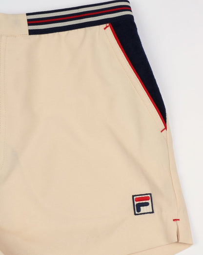 Fila Vintage High Tide 4 Shorts Off White/Marineblau