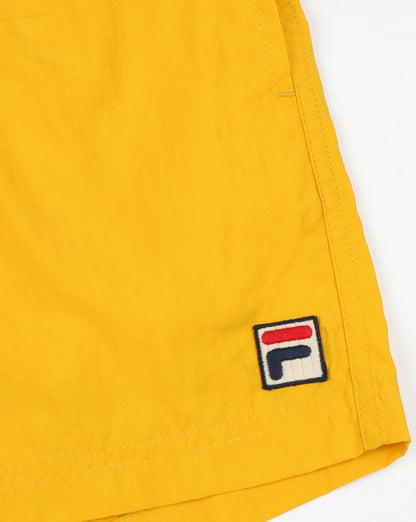 Fila Vintage Artoni Badeshorts in Zitronenchrom