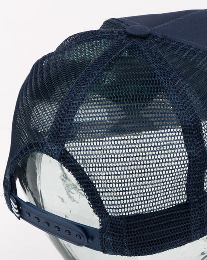 Adidas Originals – Trefoil Trucker Cap in sattem Blau