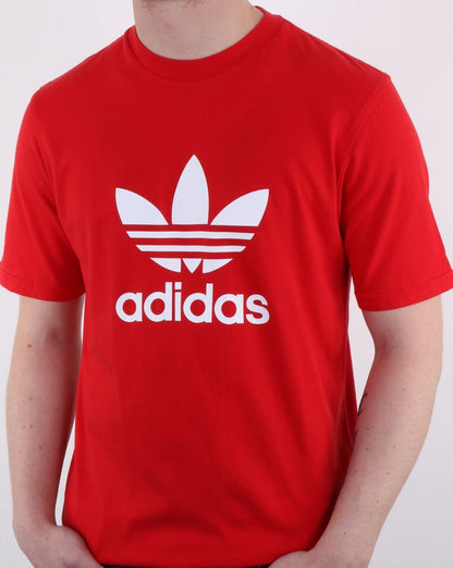 Adidas Originals Trefoil T-Shirt Scharlachrot