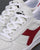 Diadora B. Elite L Trainers White/Burgundy Red/Gum