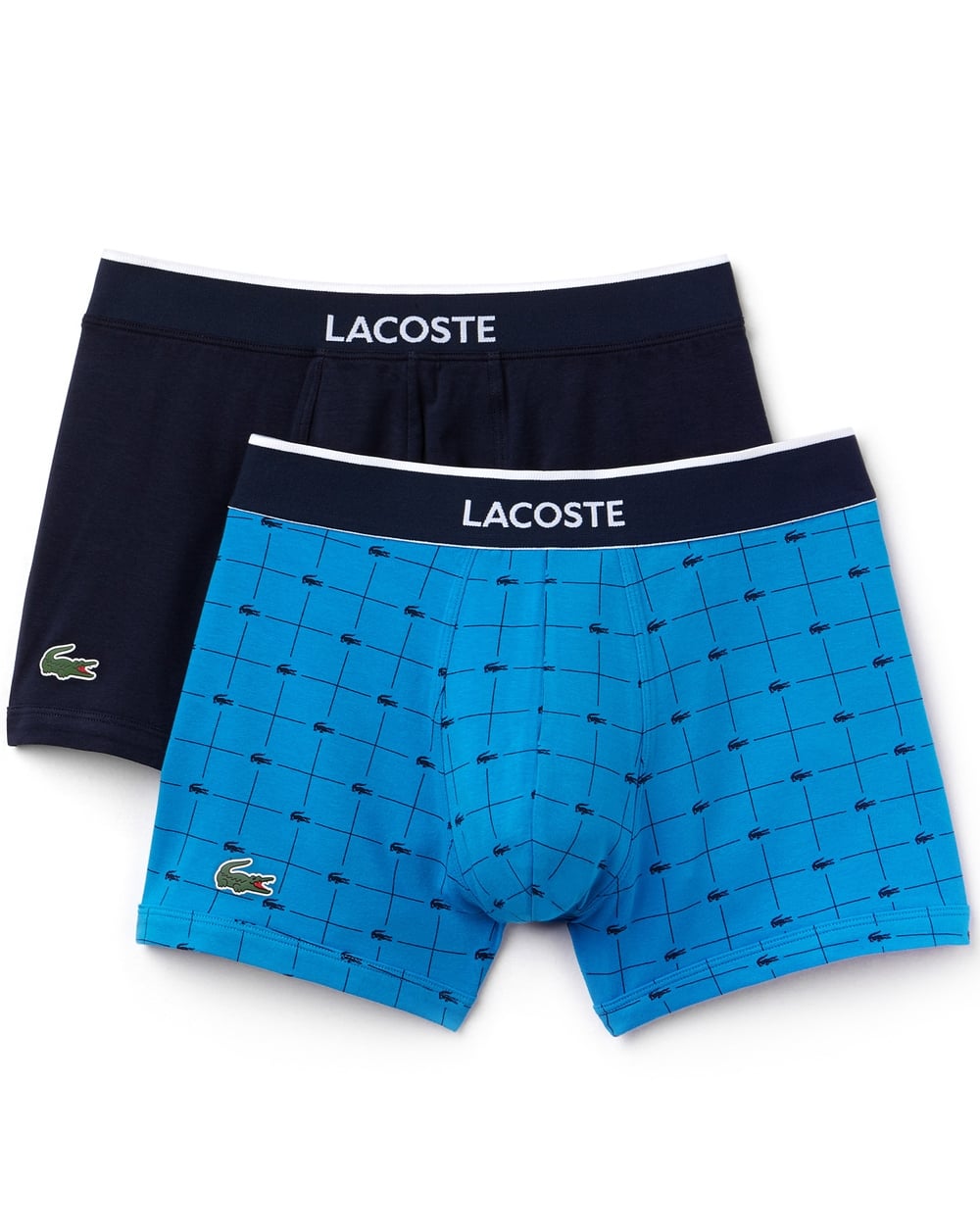 Lacoste Doppelpack Boxershorts Marineblau/Brillantblau