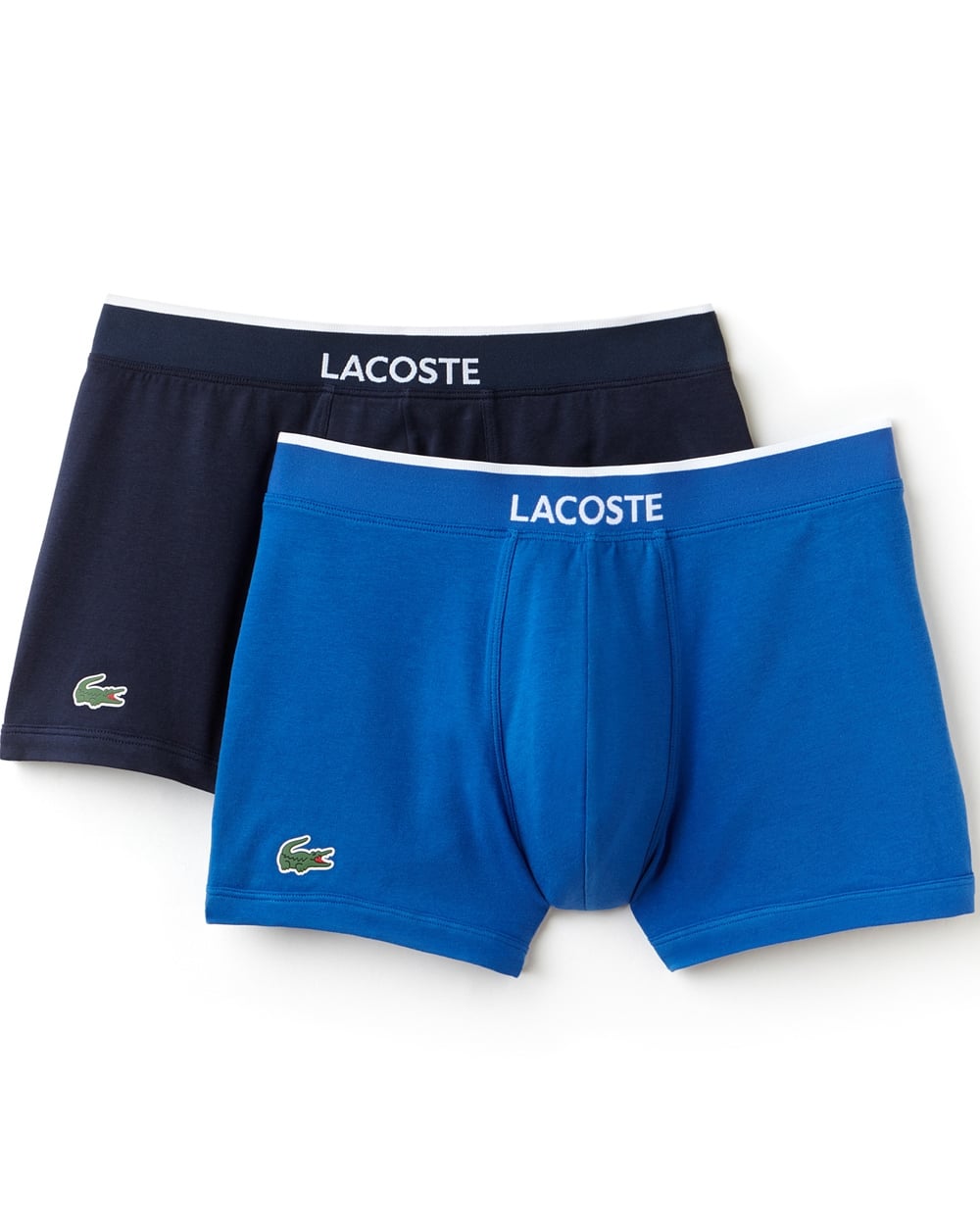Lacoste Doppelpack Boxershorts Olympia Blau/Marineblau