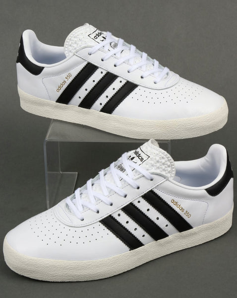 Adidas 350 Trainers White/Black/Off White