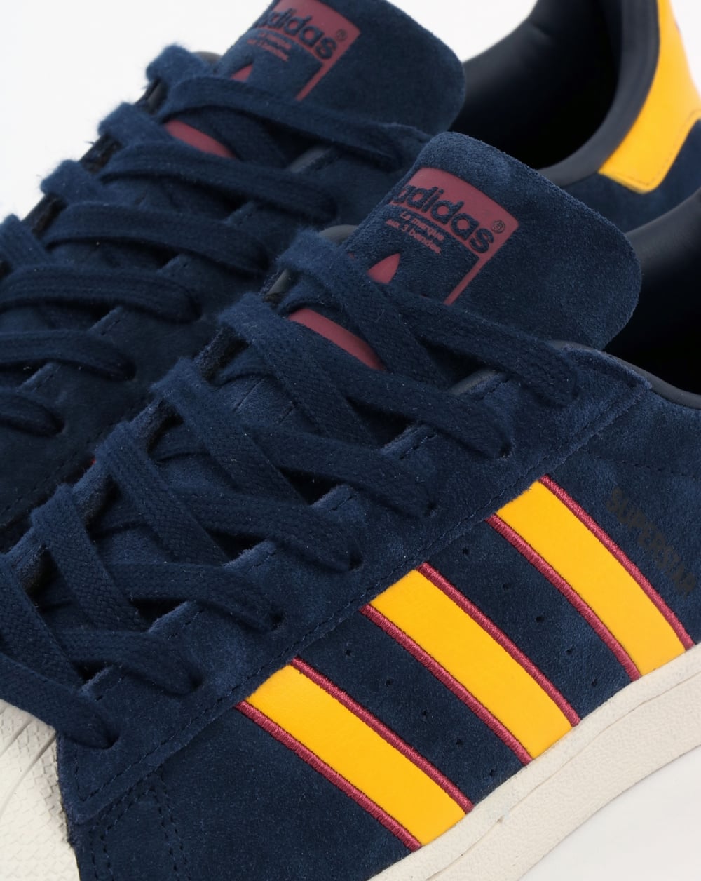 Adidas Superstar Sneakers Marineblau/Gelb/Rot