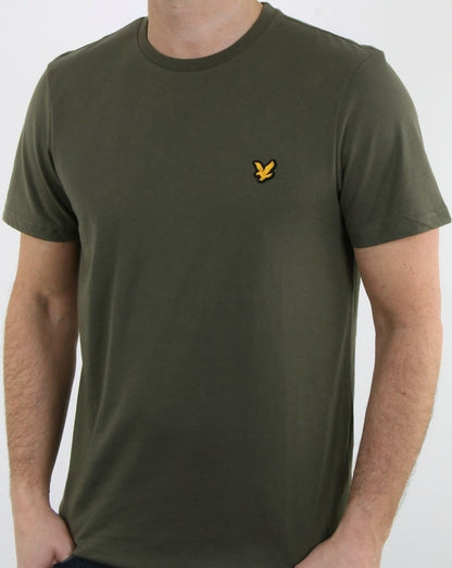 Lyle And Scott Fitness Martin T-Shirt Olivgrün