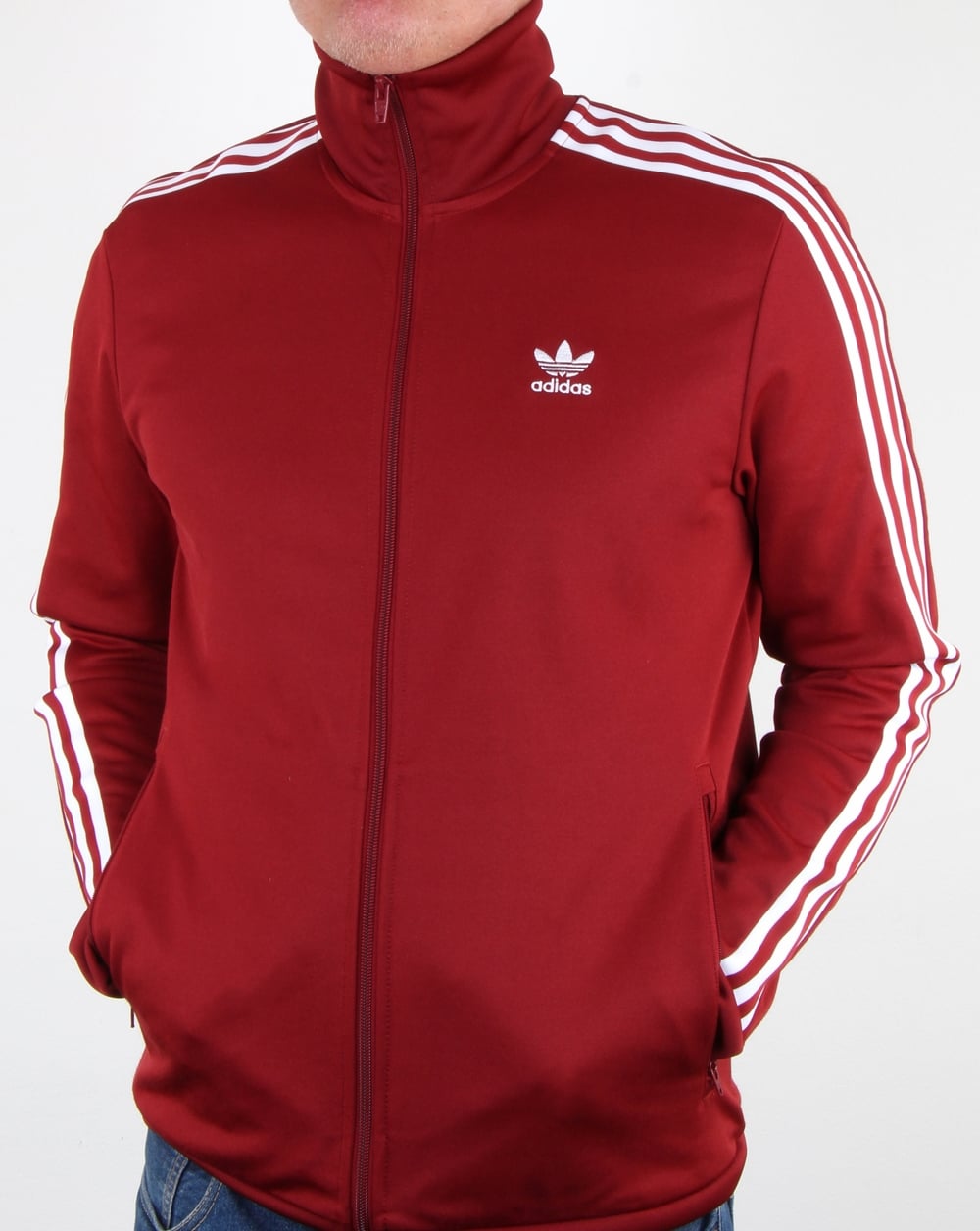Adidas Originals Beckenbauer Track Top Rostrot