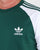 Adidas Originals 3 Stripes T Shirt DP Green/White