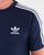 Adidas Originals 3 Stripes T Shirt Navy