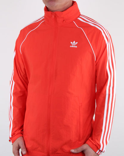 Adidas Originals Superstar Windbreaker Hi Res Rot
