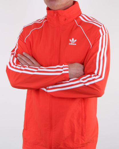 Adidas Originals Superstar Windbreaker Hi Res Rot