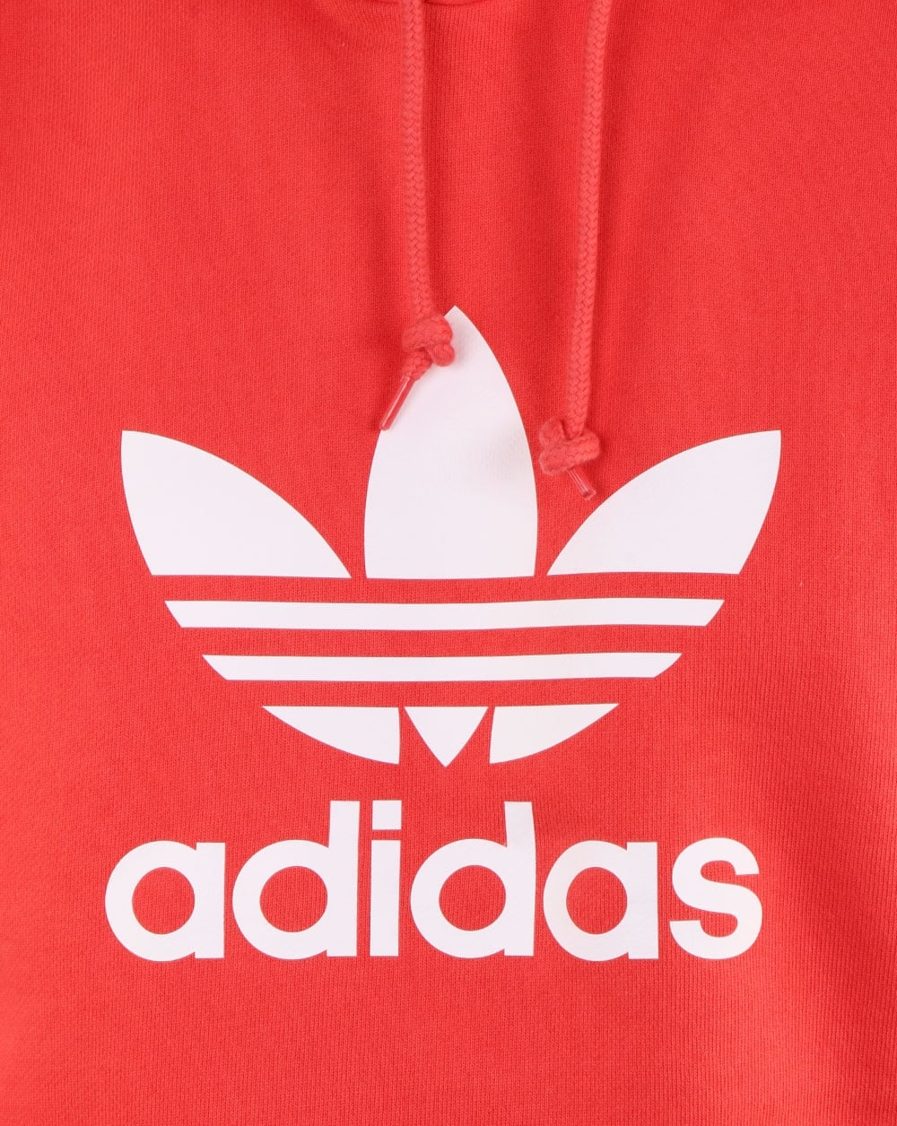 Adidas Originals Trefoil Hoody Trace Scarlet