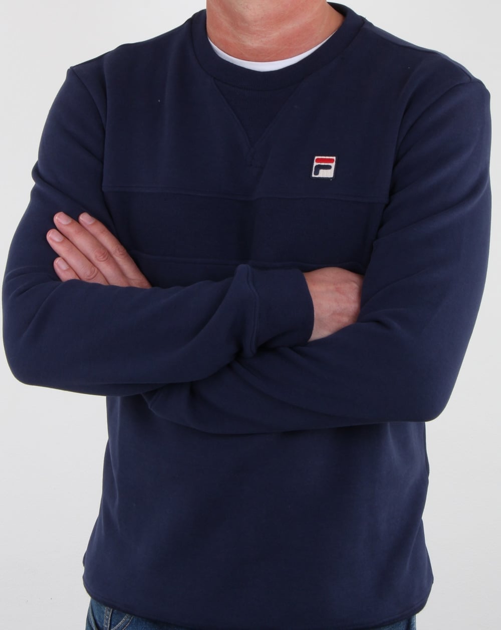Fila Vintage Carlo Sweatshirt, Marineblau