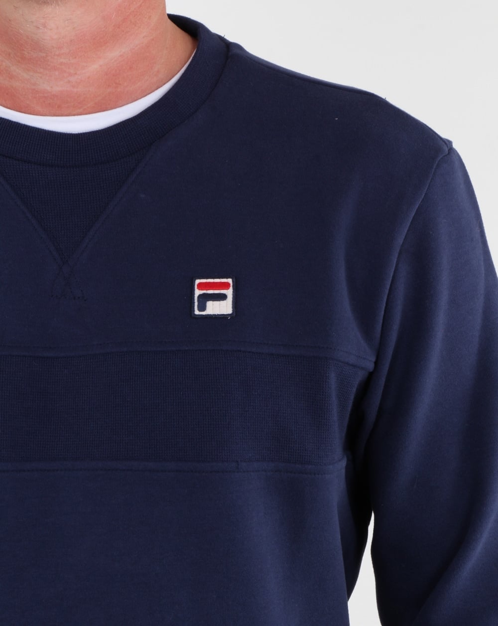 Fila Vintage Carlo Sweatshirt Navy