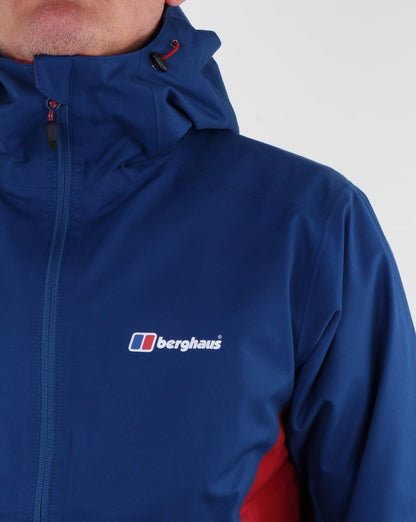 Berghaus Fellmaster Shelljacke Red Dahlia/Deep Water Blue