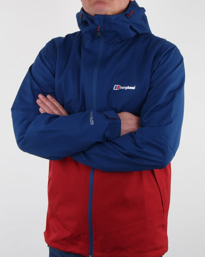Berghaus Fellmaster Shelljacke Red Dahlia/Deep Water Blue