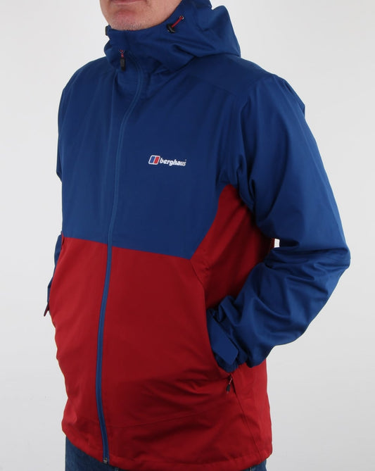 Berghaus Berghaus Fellmaster Shelljacke Red Dahlia/Deep Water Blue