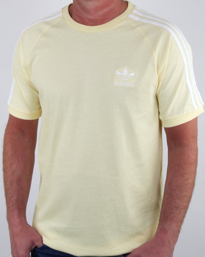 Adidas Originals 3-Streifen-T-Shirt Gelb