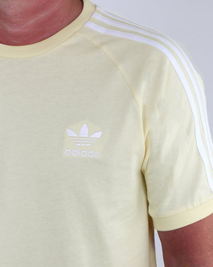 Adidas Originals 3-Streifen-T-Shirt Gelb
