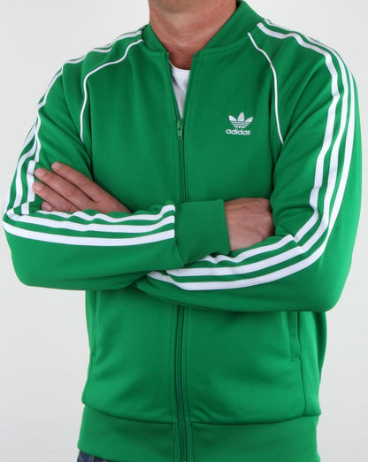 Adidas Originals Superstar Trainingsjacke Grün
