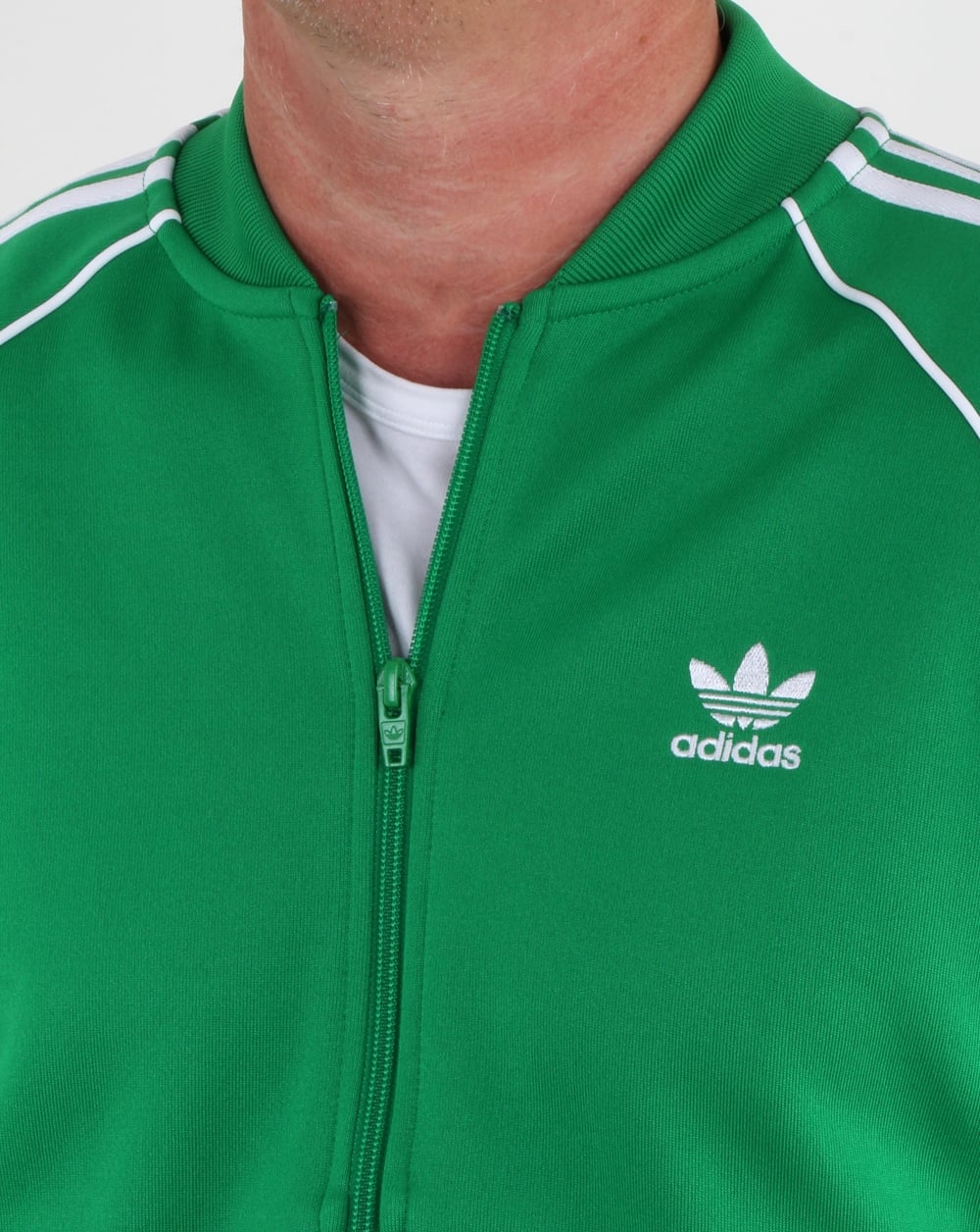 Adidas Originals Superstar Track Top Green
