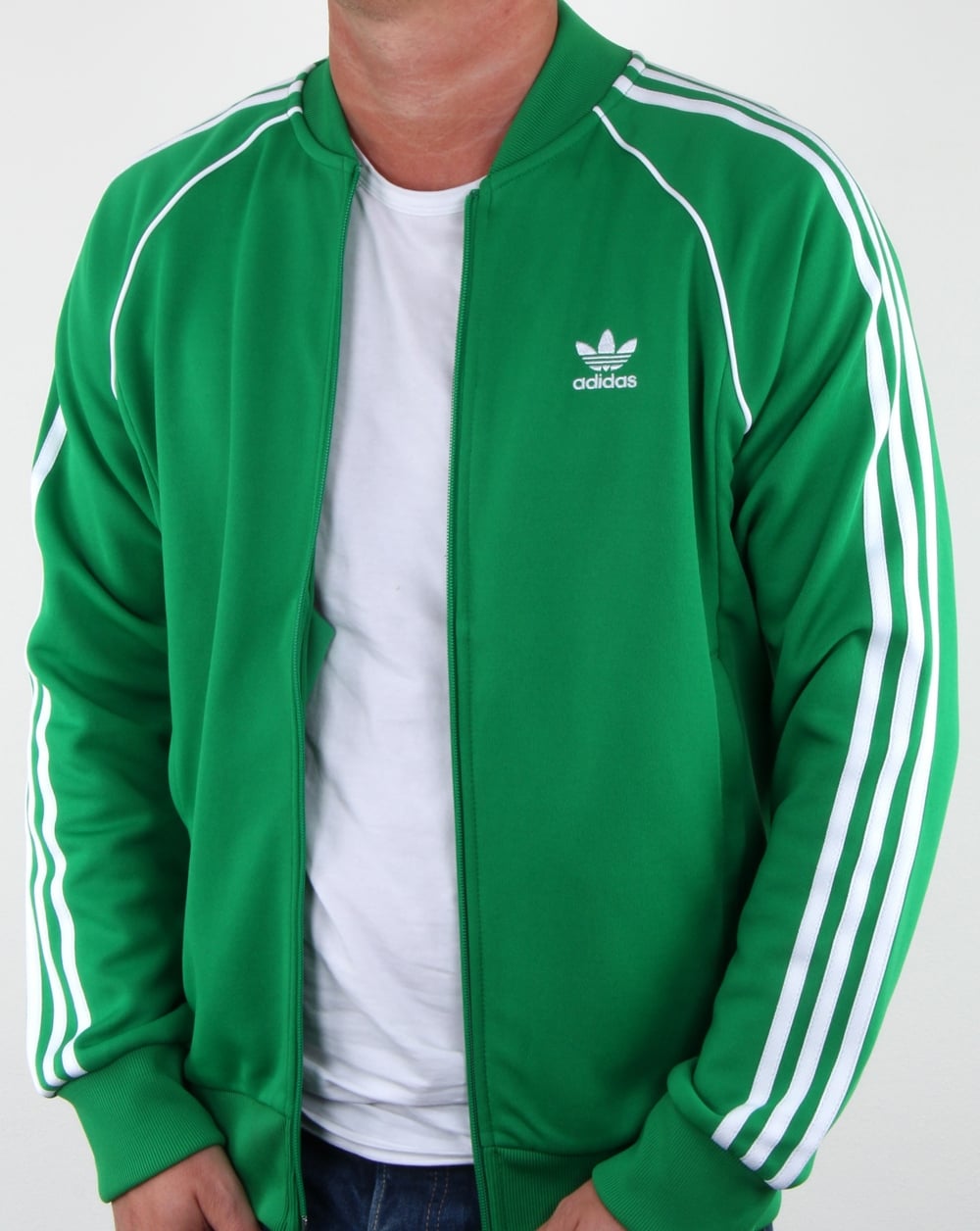 Adidas Originals Superstar Trainingsjacke Grün