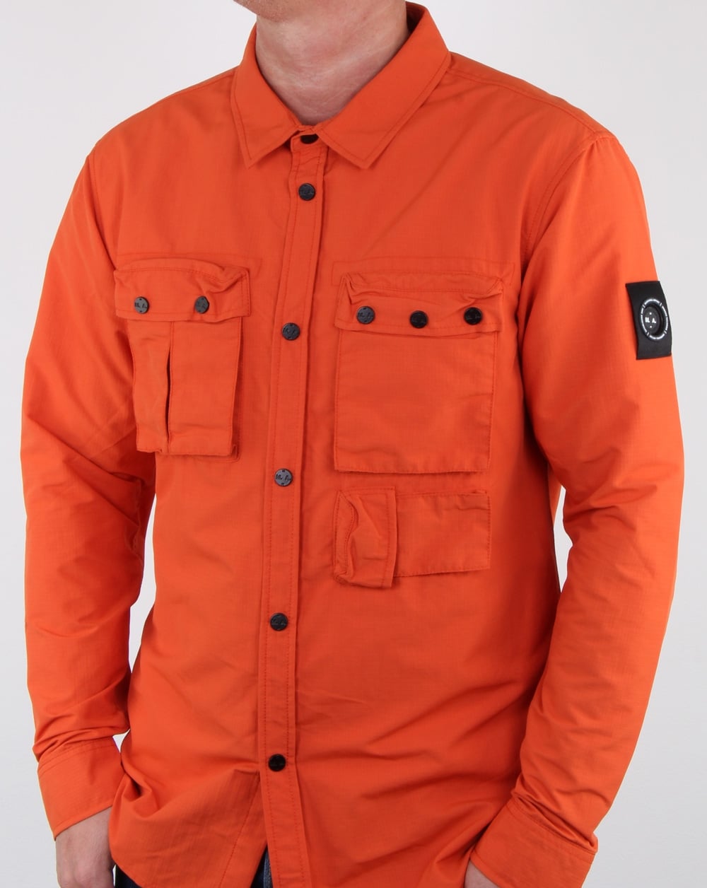 Marshall Artist 60 40 Wander-Overshirt Orange
