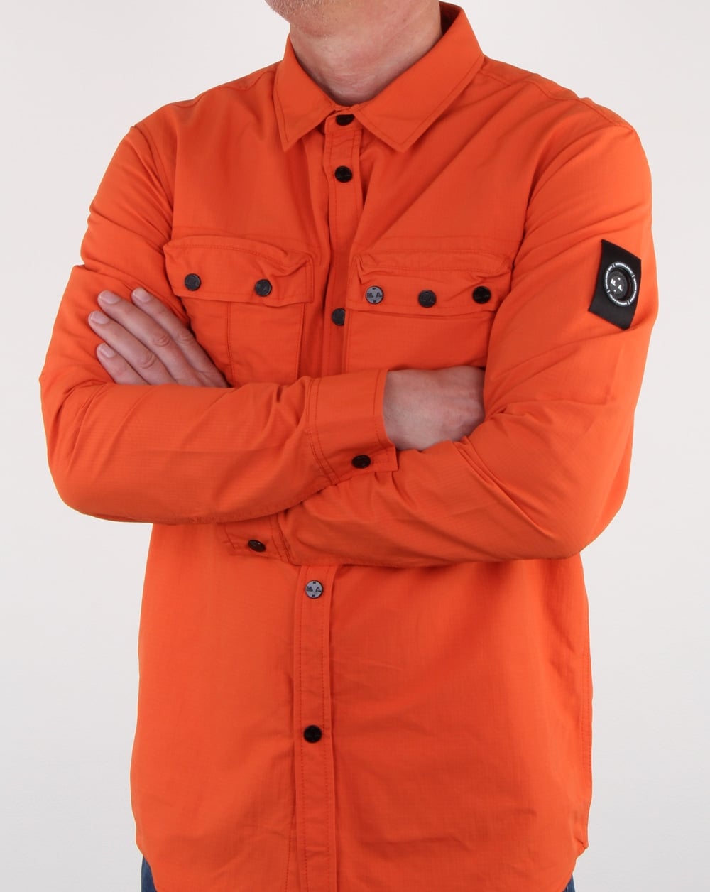 Marshall Artist 60 40 Wander-Overshirt Orange