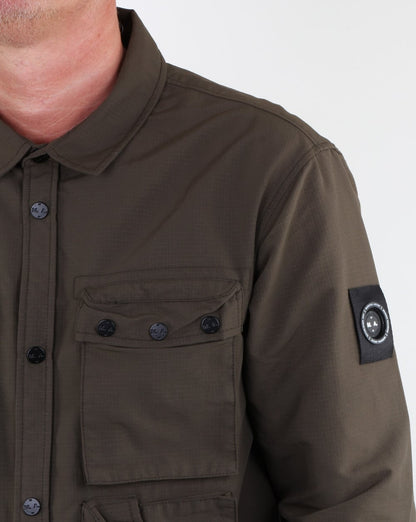 Marshall Artist 60 40 Wander-Overshirt Khaki