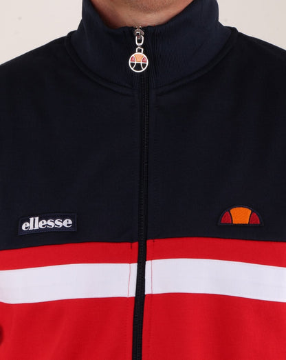 Ellesse Trasimeno II Trainingsjacke Rot/Marineblau