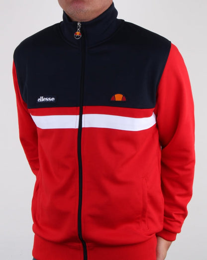 Ellesse Trasimeno II Trainingsjacke Rot/Marineblau