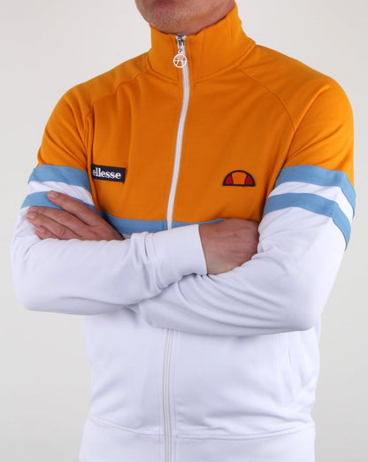 Ellesse Rimini Trainingsjacke Weiß/Orange/Himmelblau