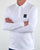 Marshall Artist Siren Long Sleeve Polo Shirt White