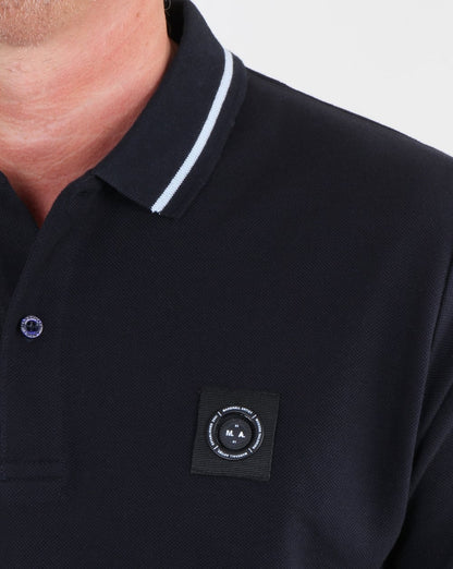 Marshall Artist Siren Poloshirt Marineblau
