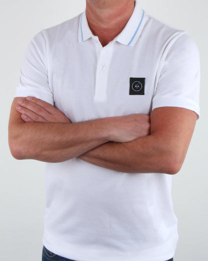 Marshall Artist Siren Poloshirt Weiß