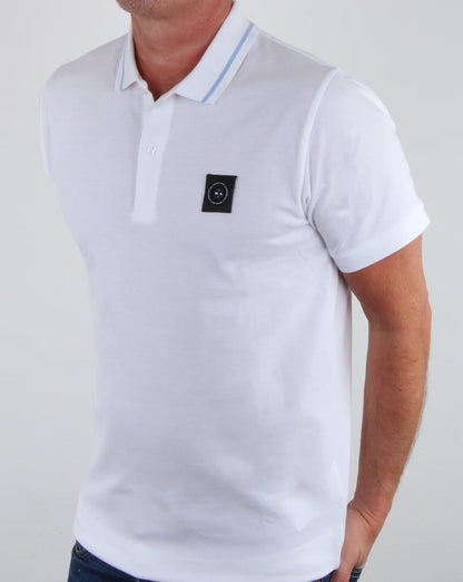 Marshall Artist Siren Poloshirt Weiß