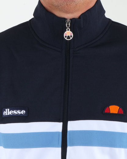 Ellesse Trasimeno II Trainingsjacke Weiß/Marineblau