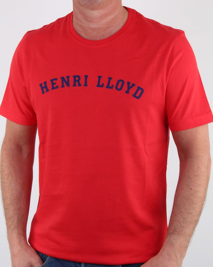 Henri Lloyd Ragian T-Shirt Kardinalrot