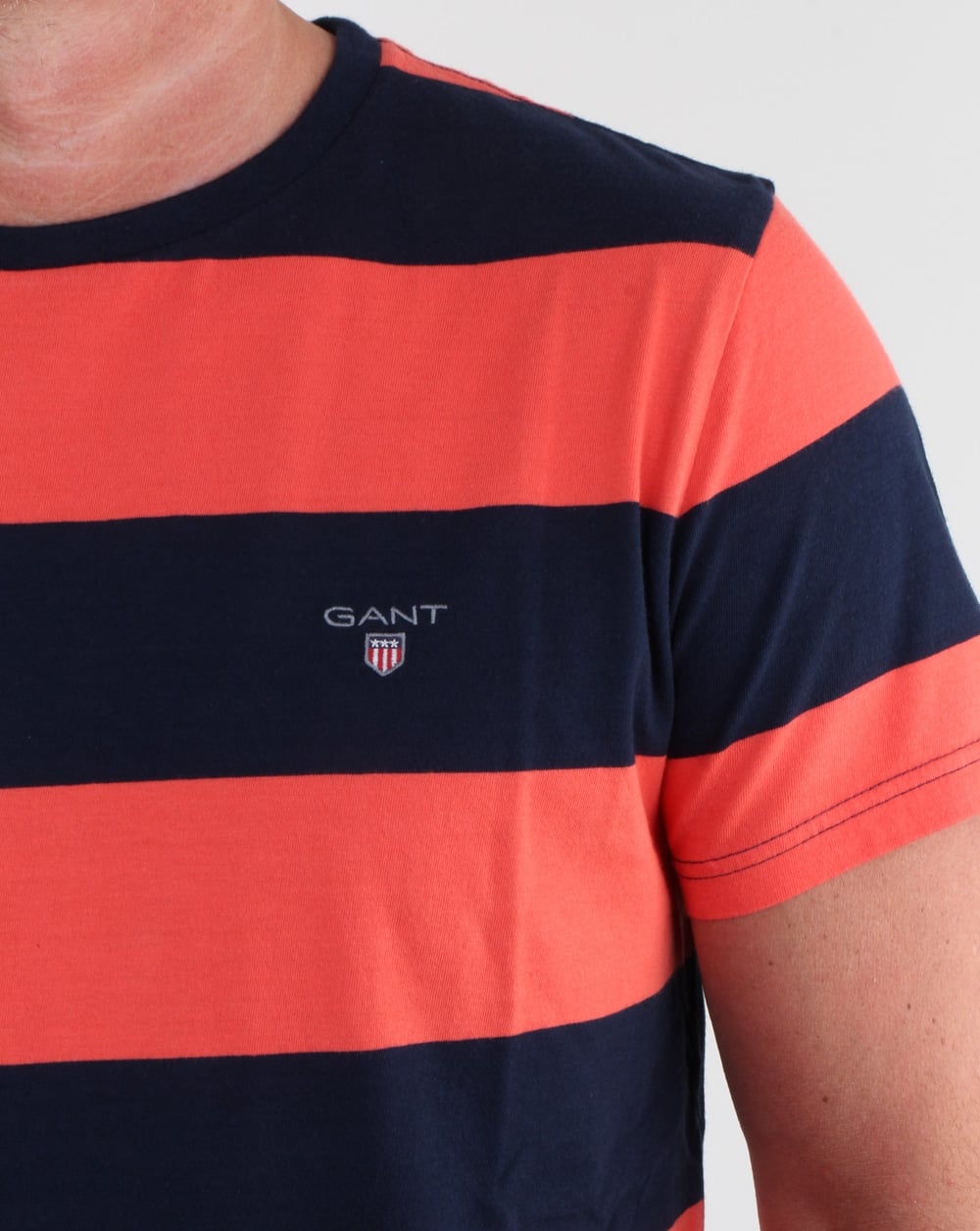 Gant Barstripe T-Shirt Koralle