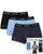 Lacoste Triple Pack Boxer Shorts Black/dusk/indigo