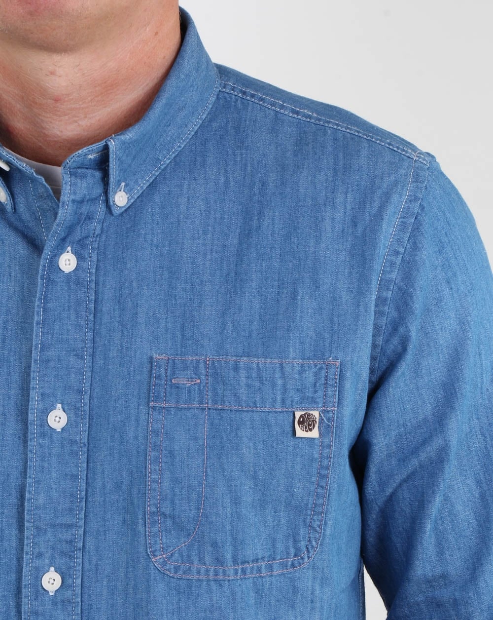 Pretty Green Northella Hemd Denim