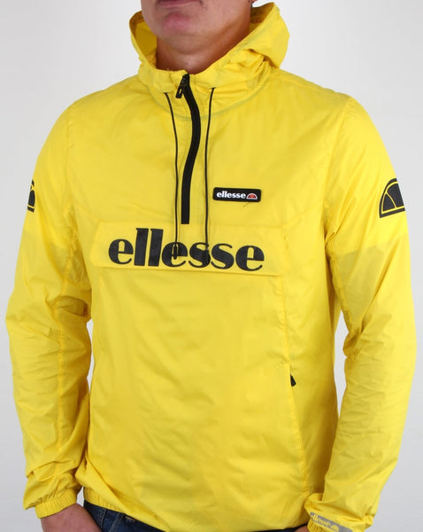 Ellesse Half Zip Jacket Vibrant Yellow