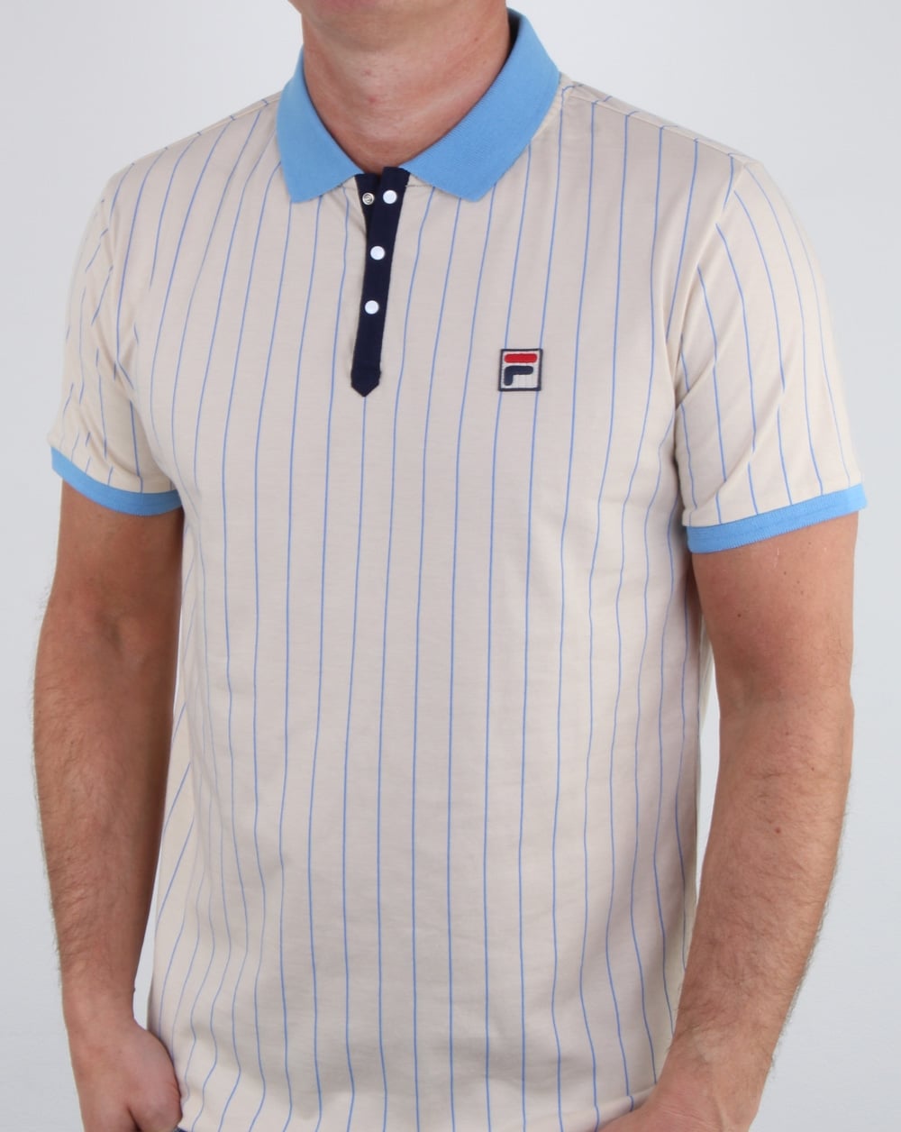 Fila Vintage Bb1 Poloshirt Creme