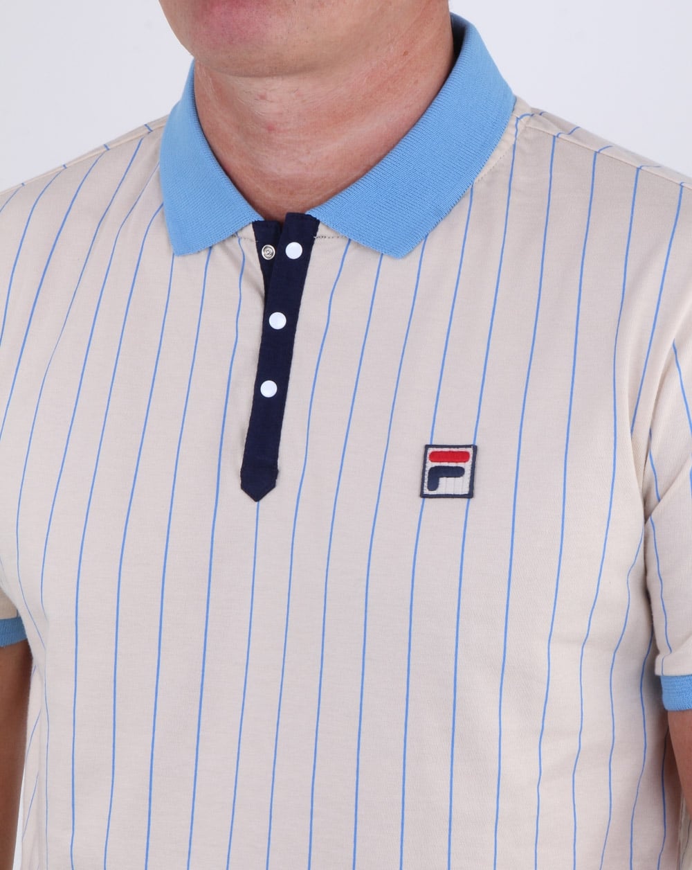 Fila Vintage Bb1 Polo Shirt Cream